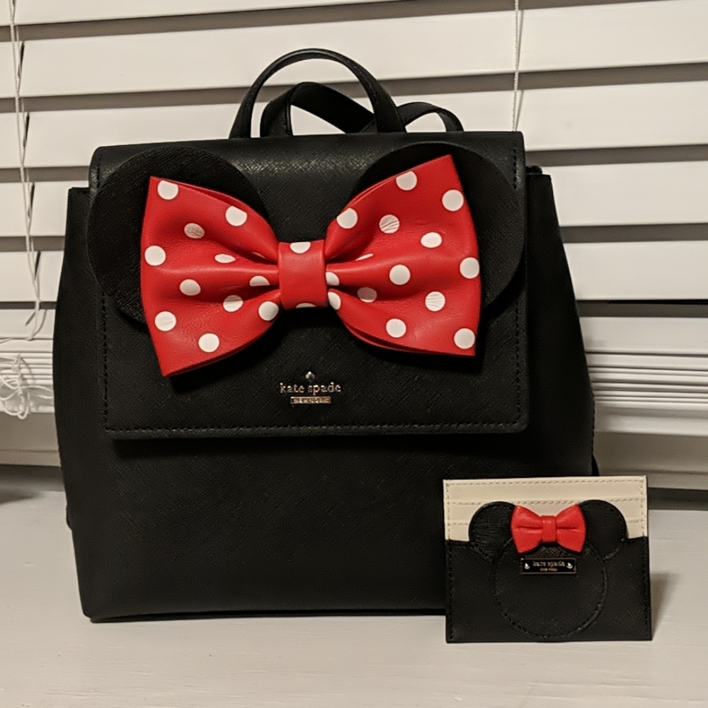 SOLD! Kate Spade Minnie Mouse Backpack & Wallet